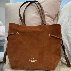Coach Suede Bag